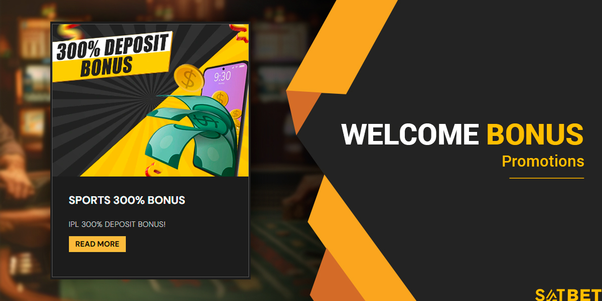 Satbet welcome bonus